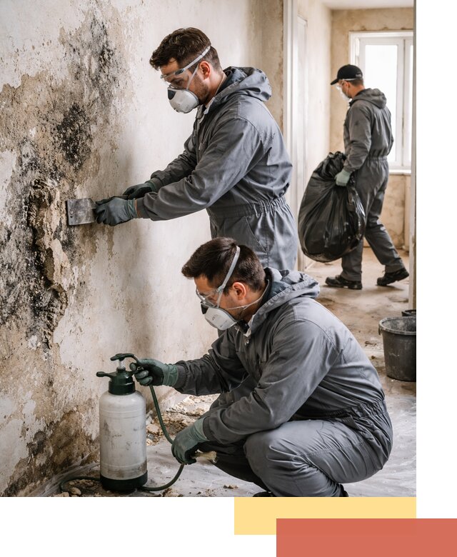 Удаление плесени со стен профессионально в Лабинске