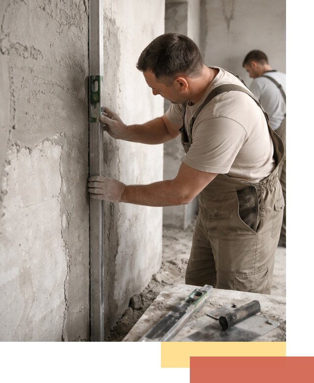 Установка штукатурных маяков в Лабинске с гарантией качества