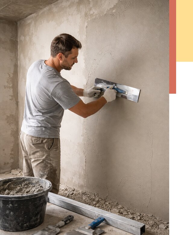 Штукатурка стен без маяков в Лабинске от 7721 руб/м2 — услуги и цена | ОТДЕЛОЧНИК-Лбк