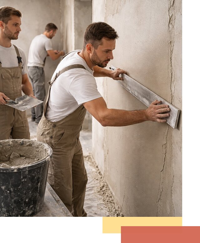 Штукатурка стен без маяков в Лабинске быстро и качественно