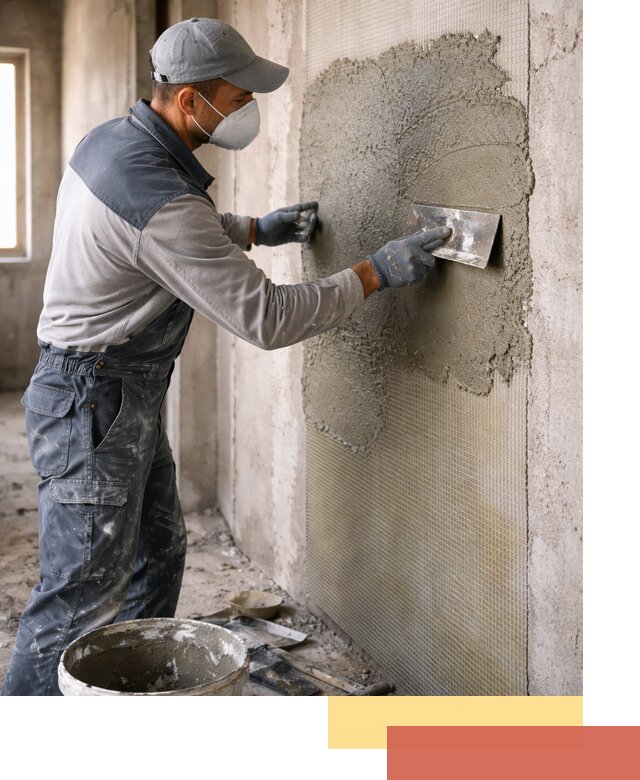 Штукатурка стен по сетке в Лабинске под ключ качественно и быстро