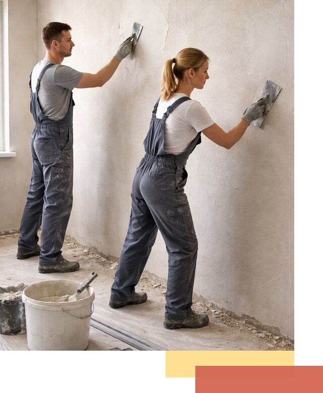 Штукатурка стен под обои в Лабинске профессионально и быстро