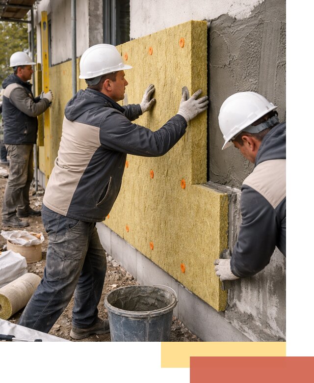 Утепление стен минватой в Лабинске — тепло и звукоизоляция