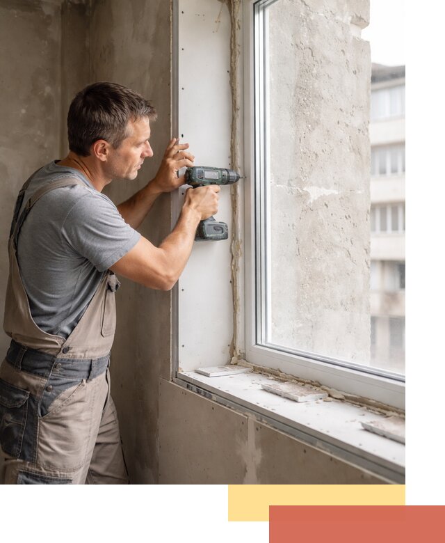 Монтаж гипсокартонных откосов в Лабинске под ключ