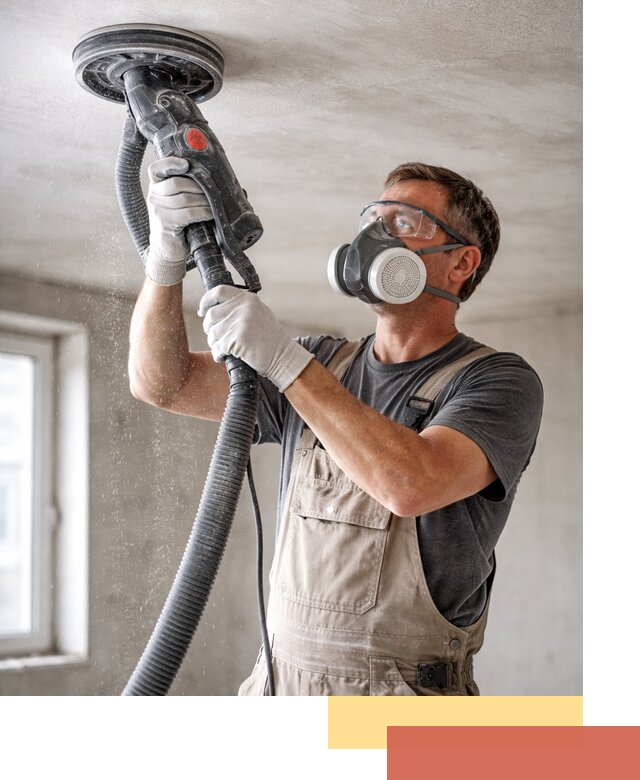 Шлифовка потолка в Лабинске — качественная подготовка под отделку