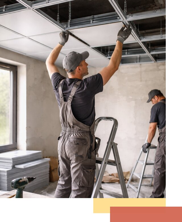 Монтаж кассетного потолка в Лабинске качественно и быстро