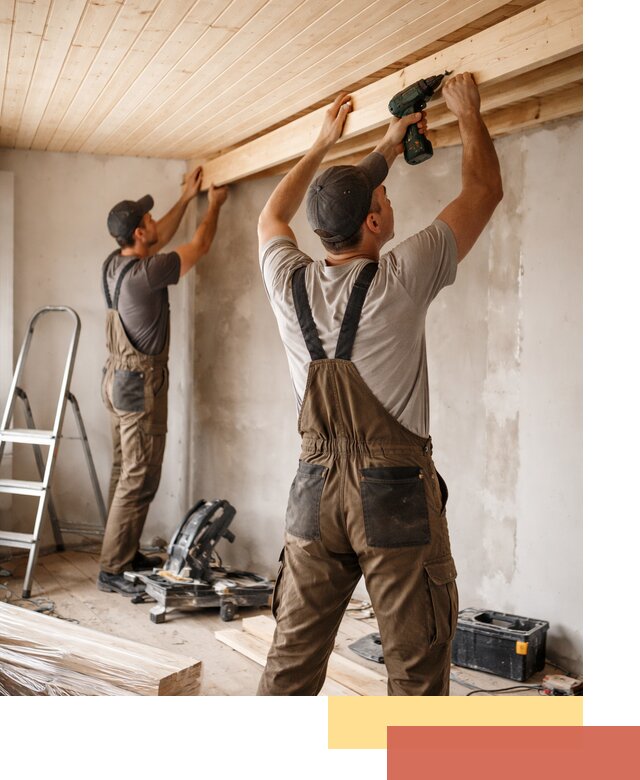 Монтаж потолка из вагонки в Лабинске профессионально и аккуратно