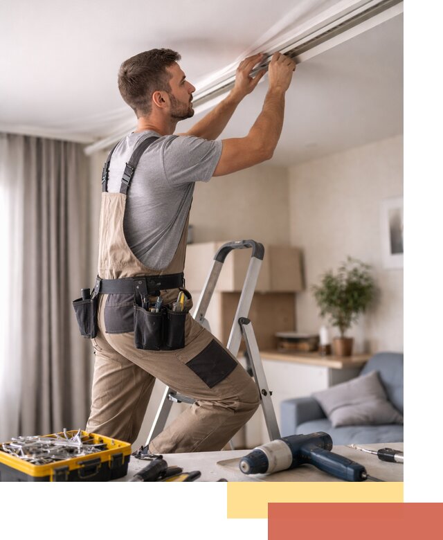 Ремонт натяжных потолков в Лабинске — качественно и оперативно