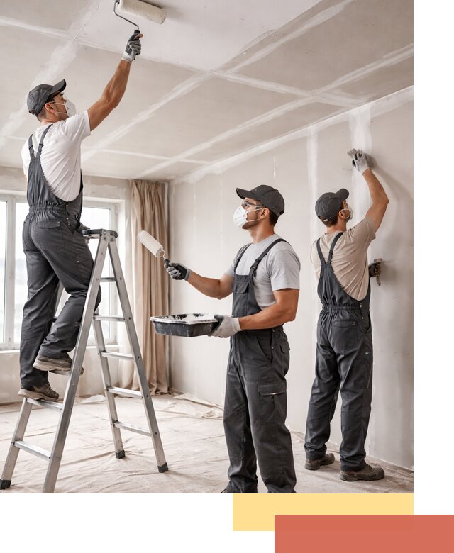 Покраска потолка из гипсокартона в Лабинске качественно и недорого