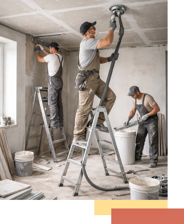 Ремонт потолка из гипсокартона в Лабинске: быстрый и качественный монтаж