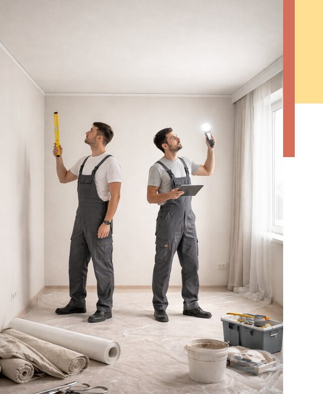 Отделка потолка в Лабинске недорого от 804 руб/м2 | Услуги ОТДЕЛОЧНИК-Лбк